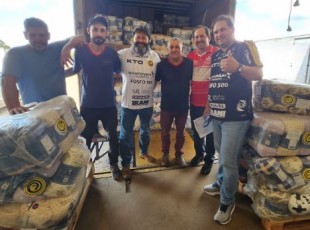 FC Cascavel e parceiros realizam doações em apoio ao Rio Grande do Sul