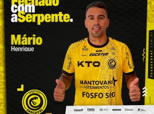 Cascavel anuncia lateral Mário Henrique como terceiro reforço para 2024