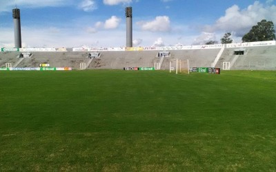 Gramado do Estádio Olímpico Regional foi revitalizado pelo FC Cascavel para os jogos do Paranaense 2018